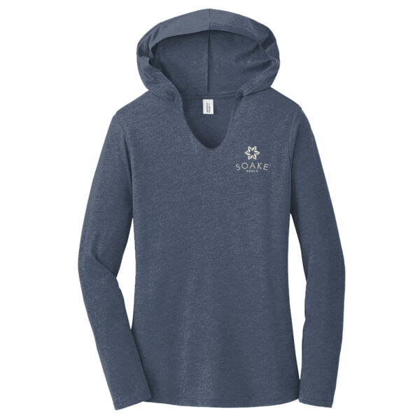   - Ladies Perfect Tri ® Long Sleeve Hoodie Thumbnail